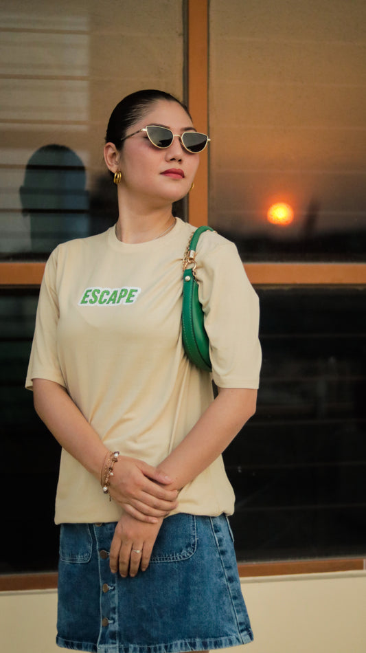 ESCAPE OVERSIZED STREETWEAR T-SHIRT BY KORU INDIA