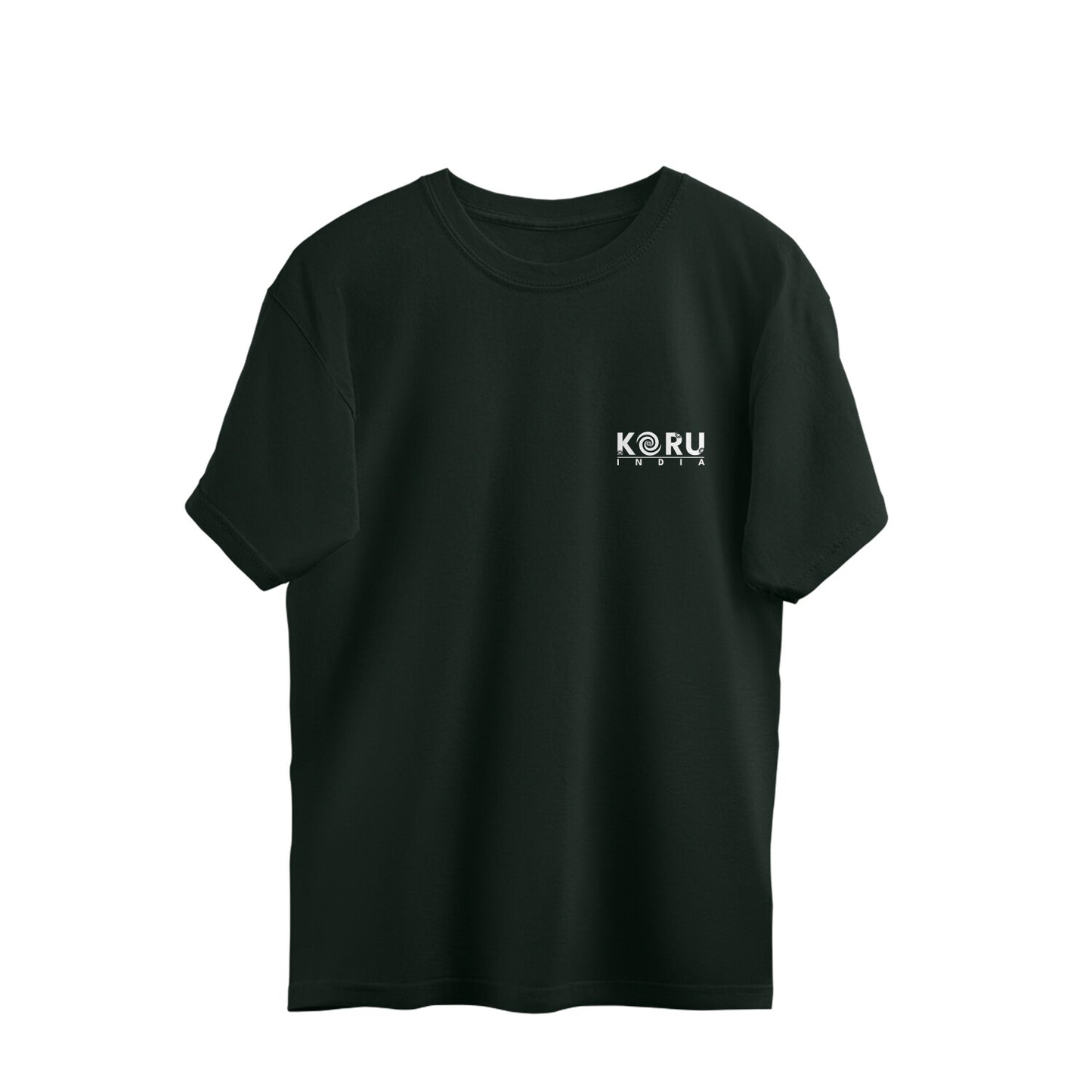 Pop Pop Popping T Shirt Black Oversized Streetwear By Koru India