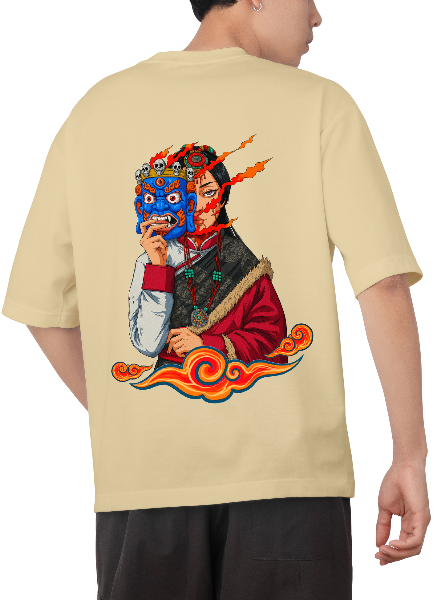 Unmask the Myth – Oversized Streetwear T-Shirt by Koru