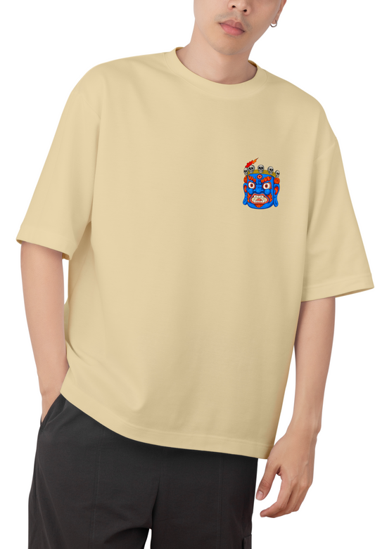 Unmask the Myth – Oversized Streetwear T-Shirt by Koru